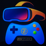 ZOI Studio logo — a game controller and VR headset